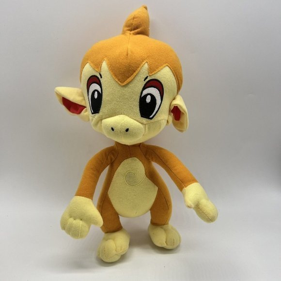 Pokemon Chimchar Plush Stuffed Animal 12” Toy Video‎ Game Kids Collect - Picture 1 of 6